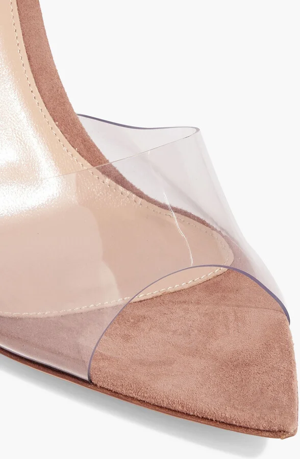 Elle 85 TPU and suede mules - Image 4