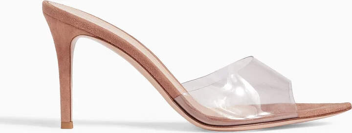 Elle 85 TPU and suede mules