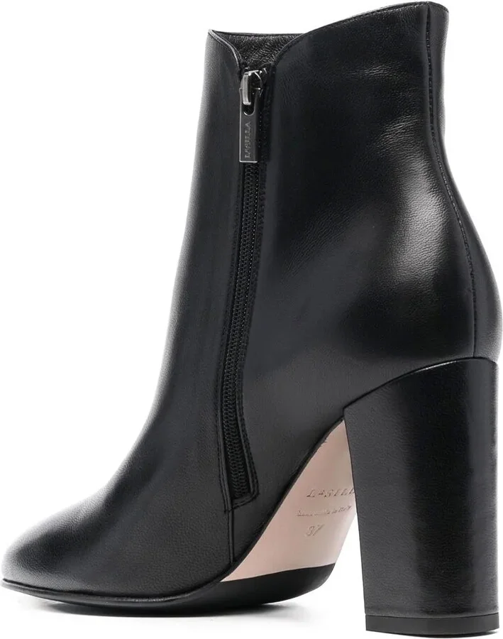 Elle 90mm leather ankle boots - Image 3