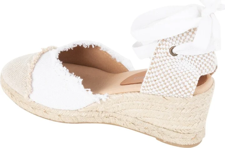 Elle Cap Toe Ankle Tie Espadrille - Image 2