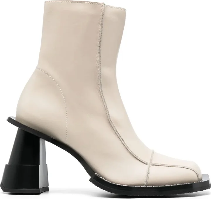 Elle Driver 90mm leather boots