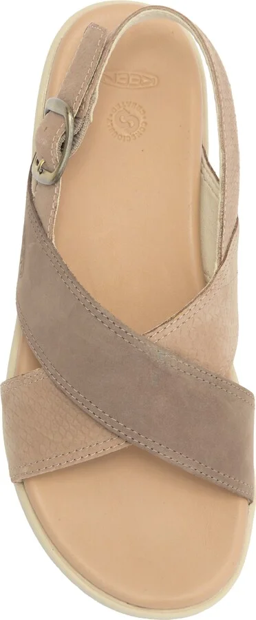Elle Luxe Cross Strap Sandal - Image 5