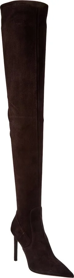 Elle Runway Suede Over-The-Knee Boot