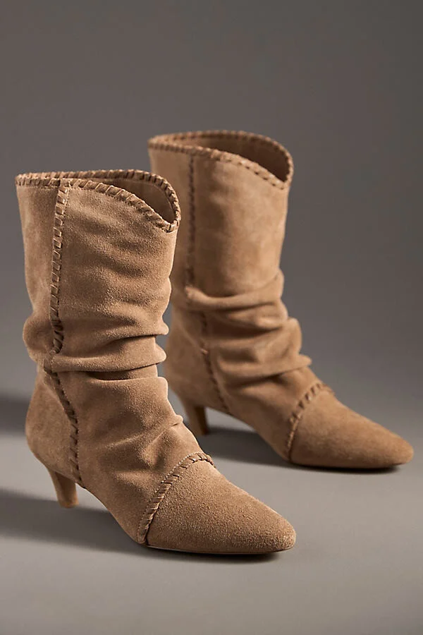 Elle Stitched Scrunch Boots - Image 2