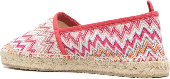 Elle zigzag-woven espadrilles - Image 3