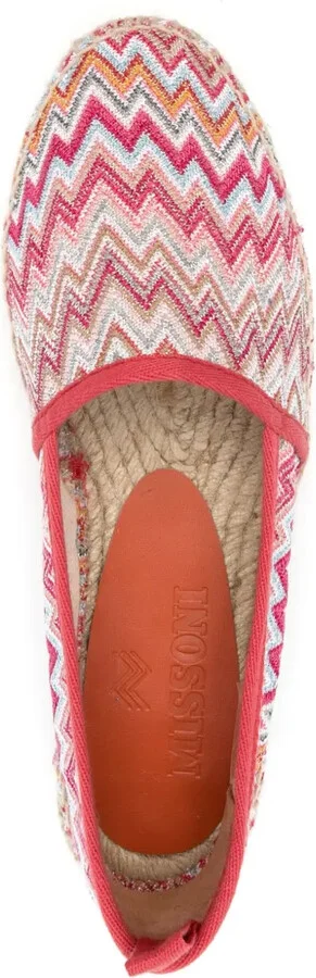 Elle zigzag-woven espadrilles - Image 4