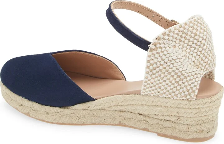 Elliana Ankle Strap Platform Wedge Espadrille - Image 2