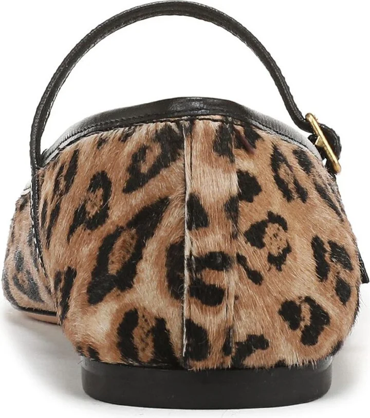 Ellie Genuine Calf Hair Mary Jane Flat - Image 7