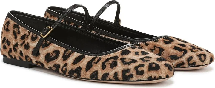 Ellie Genuine Calf Hair Mary Jane Flat - Image 8