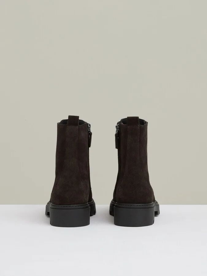 Ellie Leather Lace-up Boots - Image 5