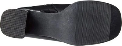Ellie Shoes 3 Inch Adult Black Costume Gogo Boots w/ Zipper | - Image 4