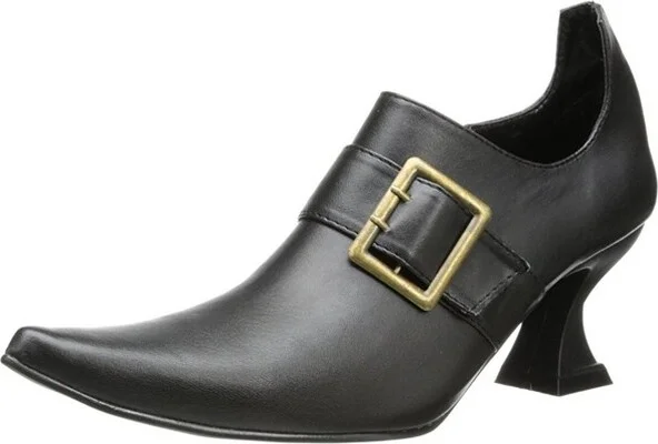 Ellie Shoes Hazel Witch Costume Shoe Black Size