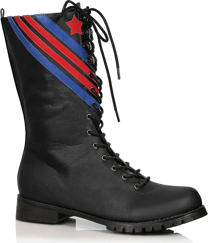 Ellie Shoes Men's 158-AVIATOR-BLK-XL Combat Boot