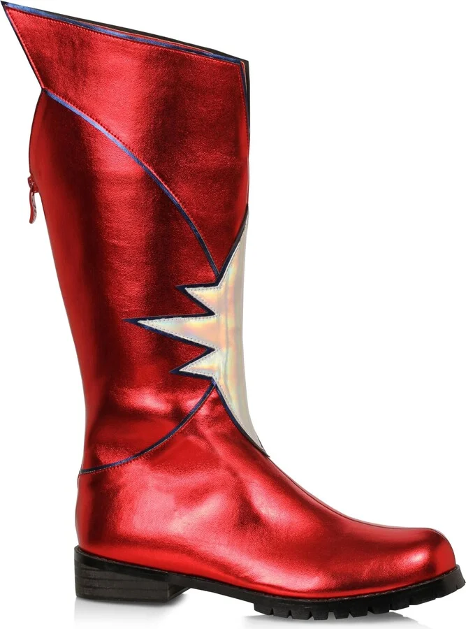 Ellie Shoes Men's 158-VALOR-RED-XL Knee High Boot
