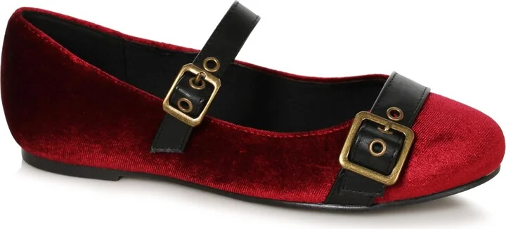 Ellie Shoes Women's 100-EMERALD-RED-7 Mary Jane Flat