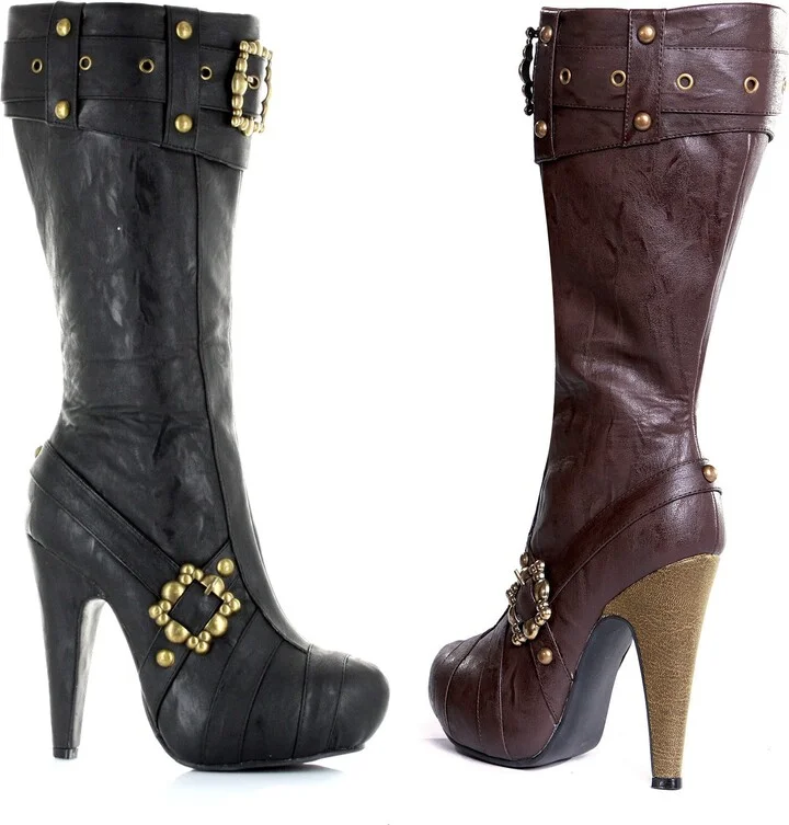 Ellie Shoes Women's 426-AUBREY-BRWN-7 Fashion Boot