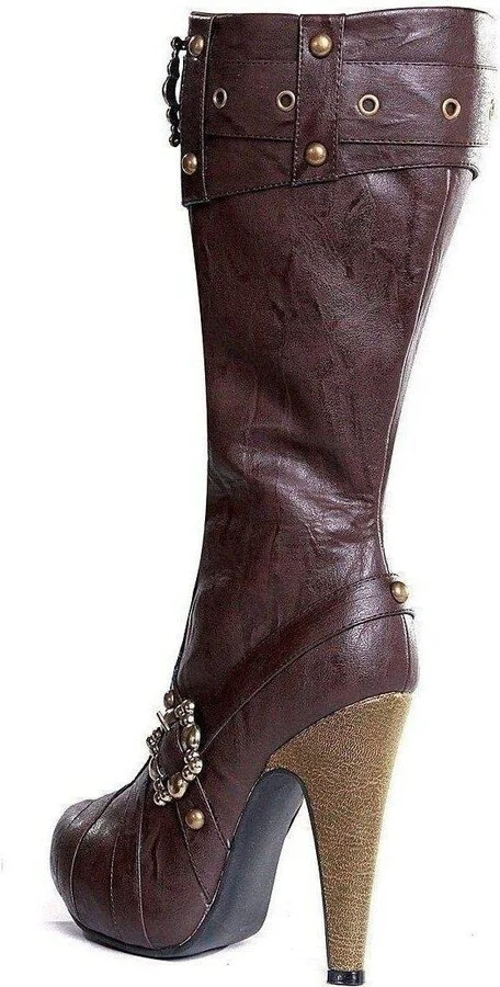 Ellie Shoes Women's 426-AUBREY-BRWN-8 Fashion Boot