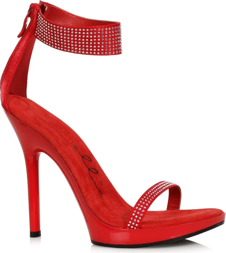 Ellie Shoes Women's 502-HEIDI-RED-11 Heeled Sandal