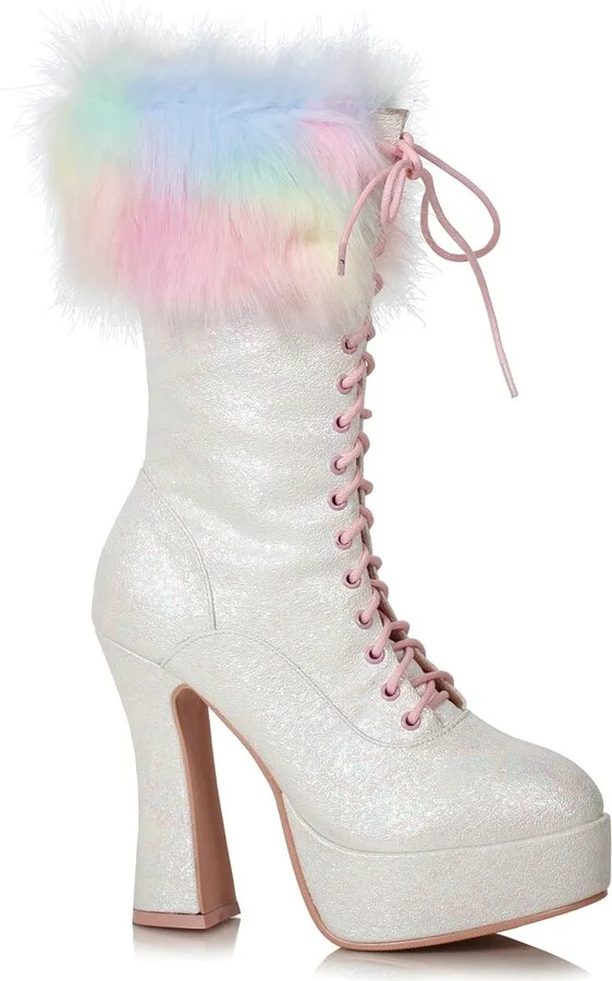 Ellie Shoes Women's 557-NORA-WHT-13 Fashion Boot