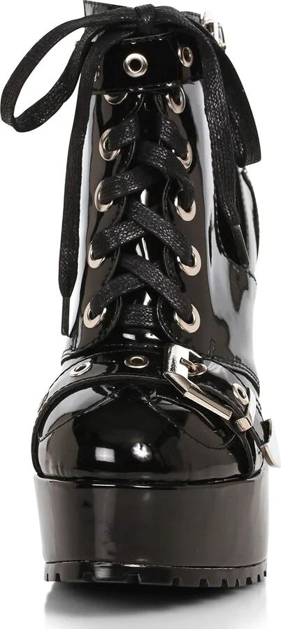 Ellie Shoes Women's 557-THEDA-BLK-6 Platform