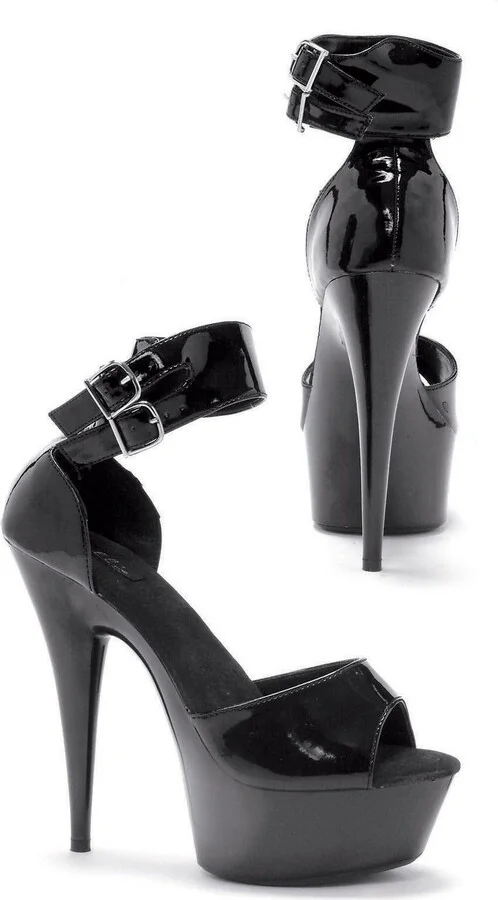 Ellie Shoes Women's 609-ALIYA-BLK-12 Heeled Sandal