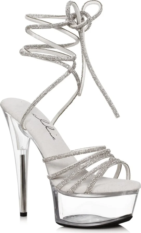 Ellie Shoes Women's 609-LUSH-SLV-12 Heeled Sandal
