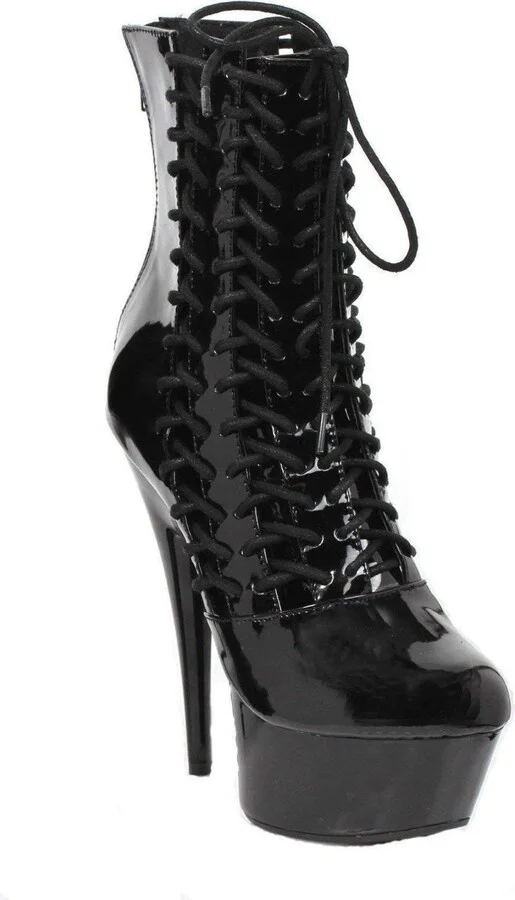 Ellie Shoes Women's 609-MILLA-BLK-5 Ankle Boot