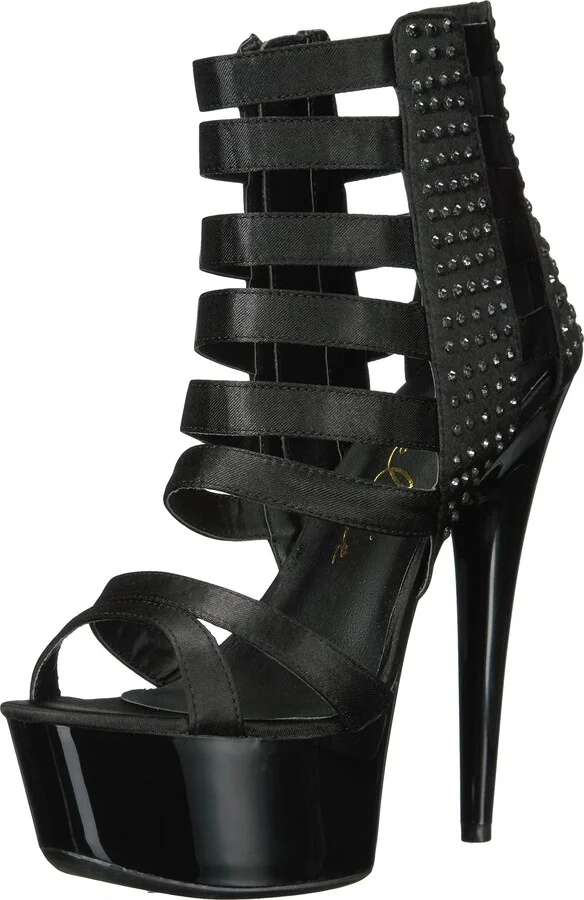 Ellie Shoes Women's 609-noir Dress Sandal