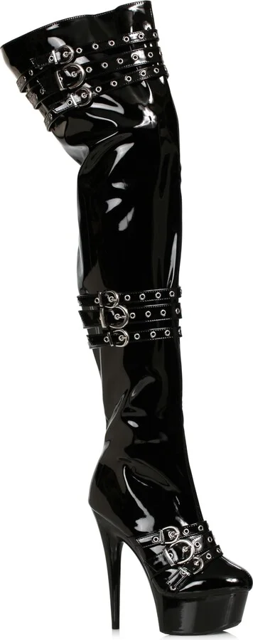 Ellie Shoes Women's 609-SHERIDAN-BLK-7 Over-The-Knee Boot