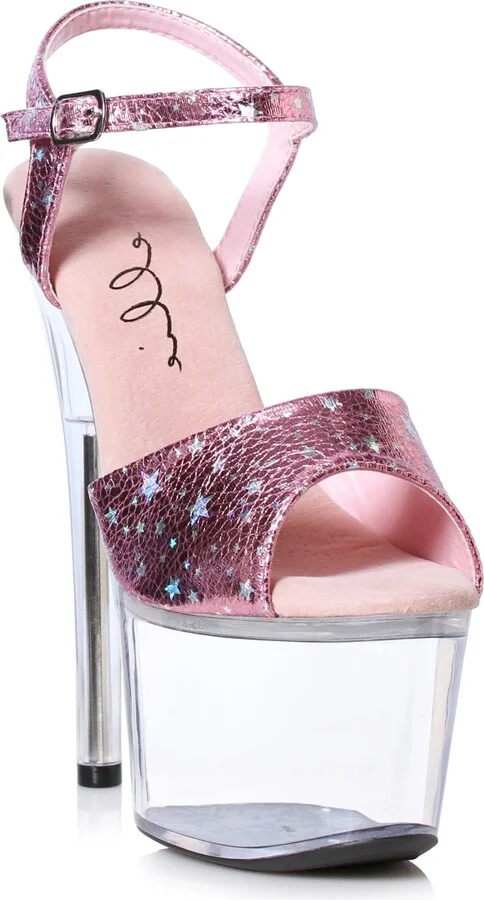 Ellie Shoes Women's 709-CELESTE-PNK-7 Heeled Sandal