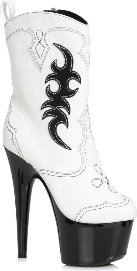 Ellie Shoes Women's 709-CODY-WHT-6 Ankle Boot
