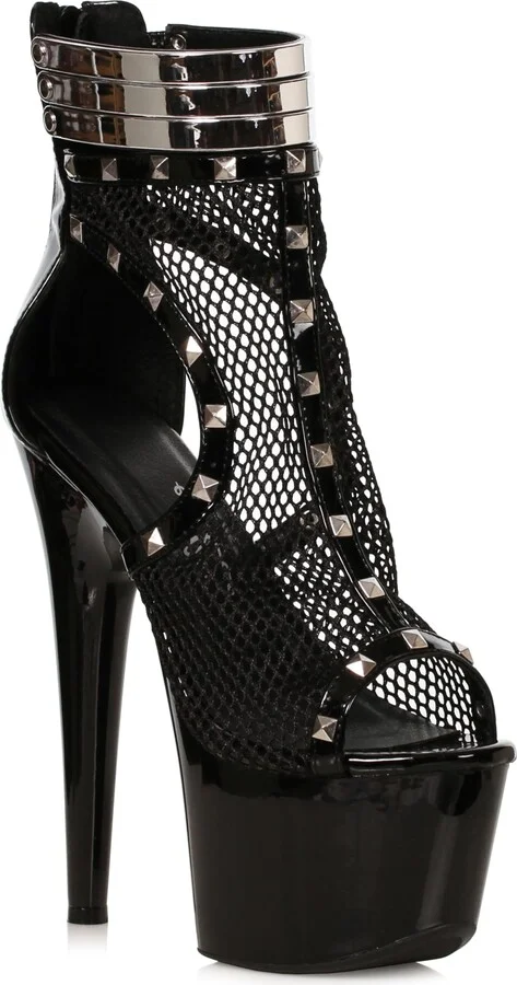 Ellie Shoes Women's 709-FORGE-BLK-9 Platform