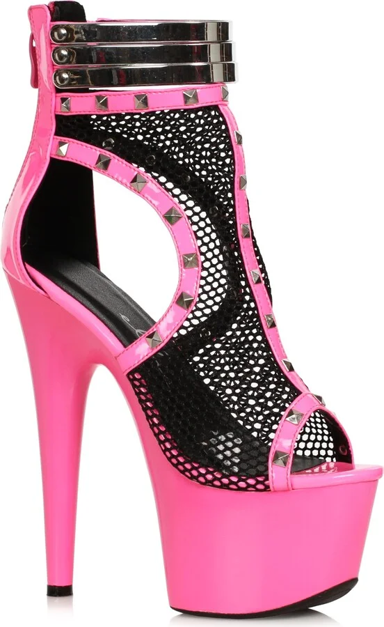 Ellie Shoes Women's 709-FORGE-FUSH-9 Platform