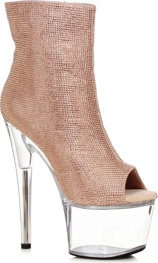 Ellie Shoes Women's 709-LAVISH-GLD-11 Ankle Boot