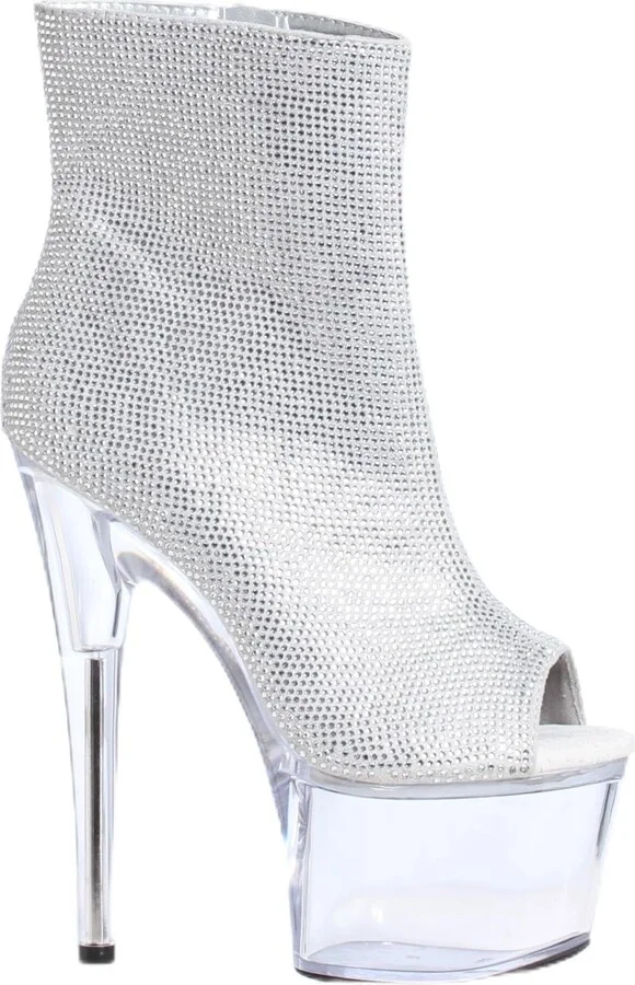 Ellie Shoes Women's 709-LAVISH-SLV-8 Ankle Boot