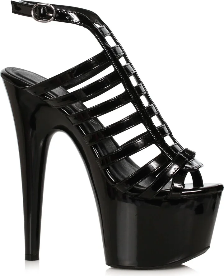 Ellie Shoes Women's 709-SAINTLY-BLK-10 Pump
