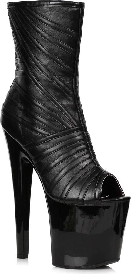 Ellie Shoes Women's 821-PICTO-BLK-12 Ankle Boot