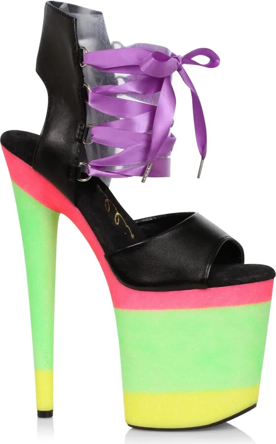 Ellie Shoes Women's 850-VIVIEN-GRN-5 Heeled Sandal