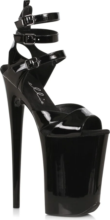 Ellie Shoes Women's 909-ATHENA-BLK-6 Heeled Sandal