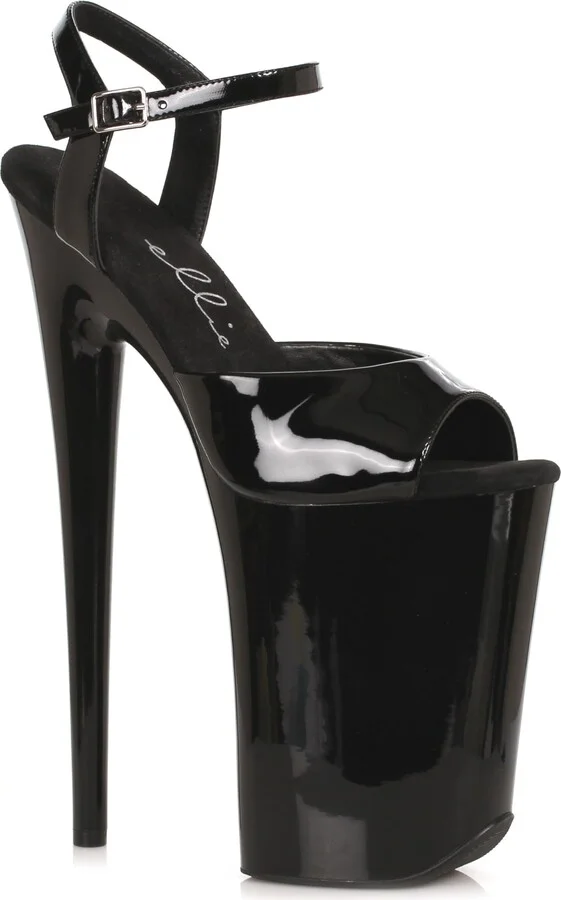 Ellie Shoes Women's 909-JULIET-BLK-7 Heeled Sandal