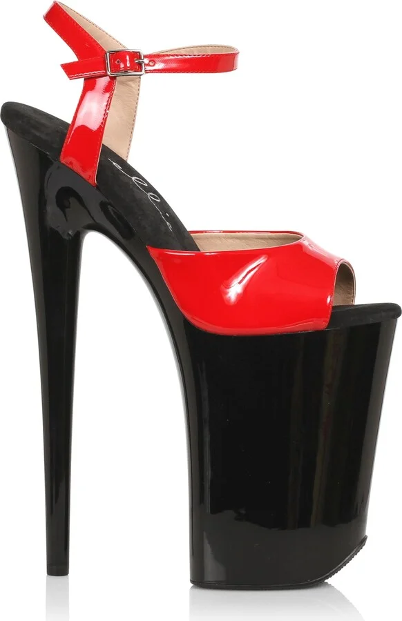 Ellie Shoes Women's 909-JULIET-RED-8 Heeled Sandal