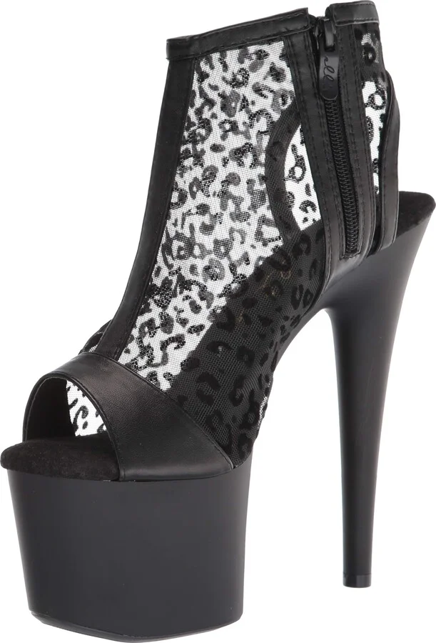 Ellie Shoes Women's Peeptoe Bootie Fashion Boot