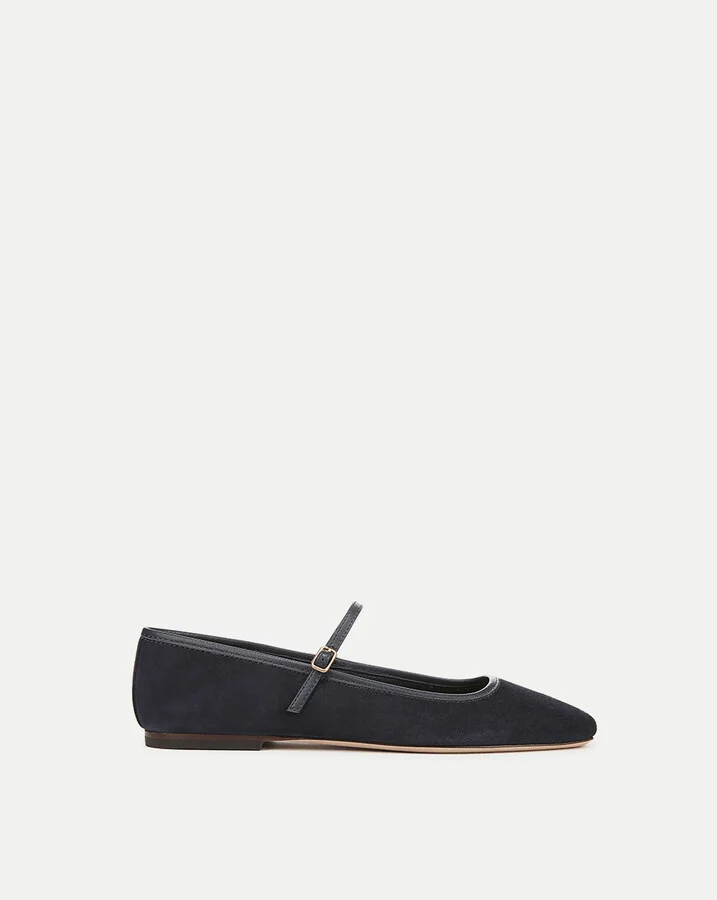 Ellie Suede Flat