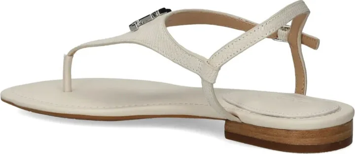Ellington lizard-embossed leather sandals - Image 3