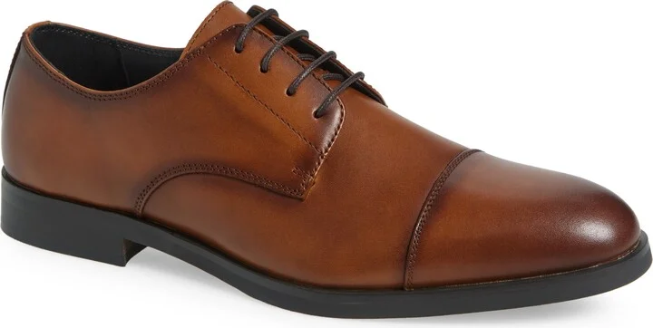 Elliott Cap Toe Lace-Up Derby