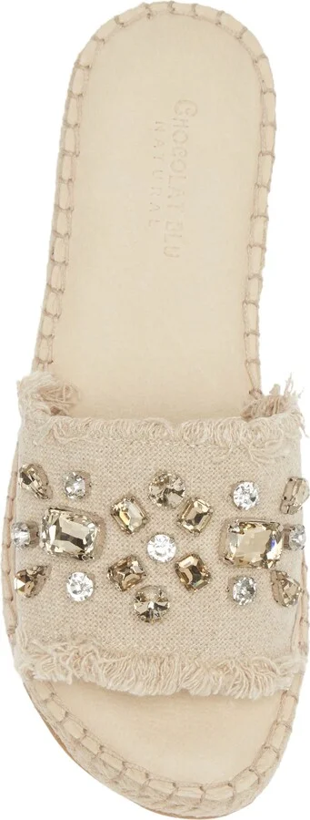 Ellis Crystal Slide Sandal - Image 5