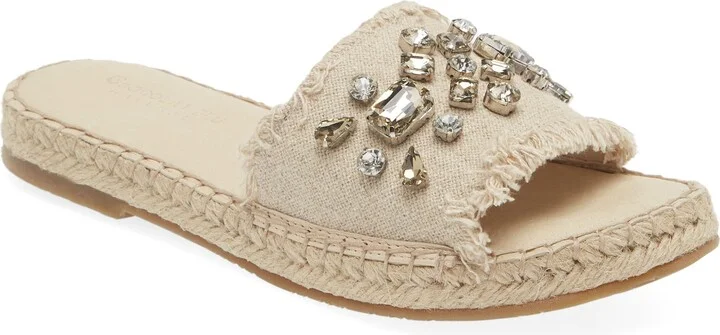 Ellis Crystal Slide Sandal