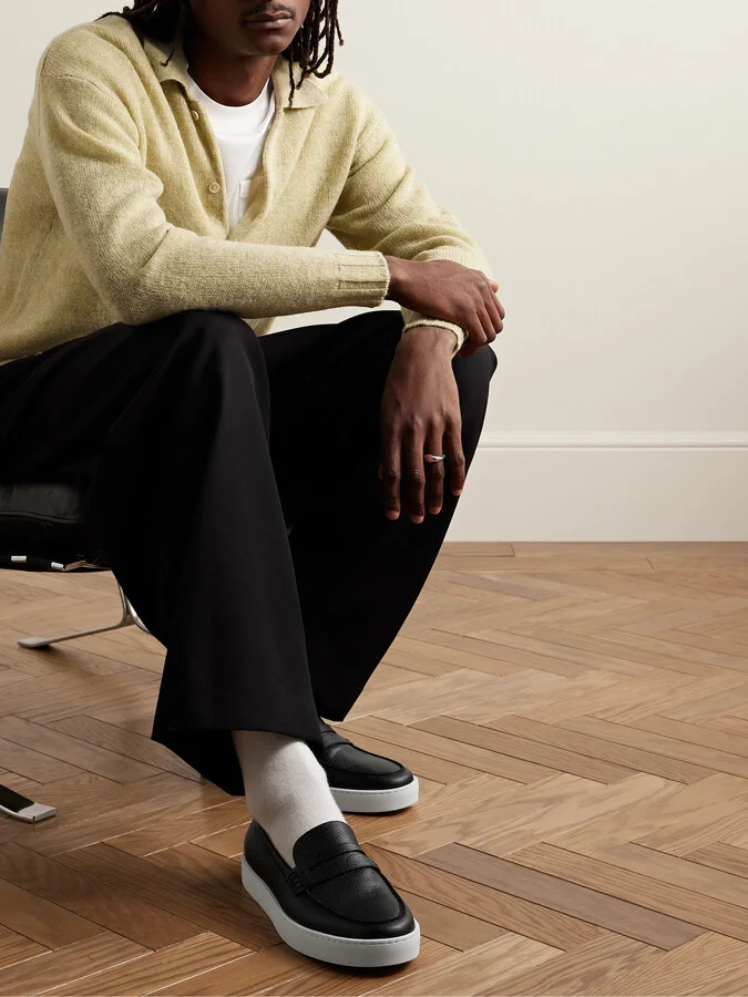 Ellis Full-Grain Leather Penny Loafers - Image 2