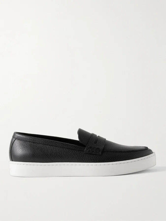 Ellis Full-Grain Leather Penny Loafers