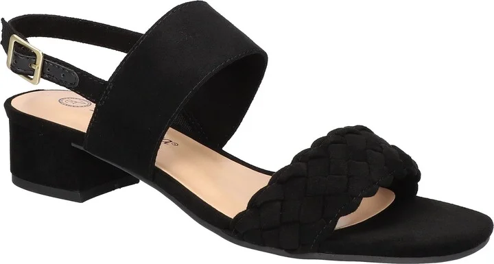 Black Faux Suede